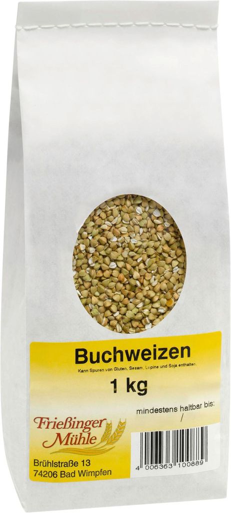 Fr. Buchweizen Ganz    Bw 1Kg Produktbild 