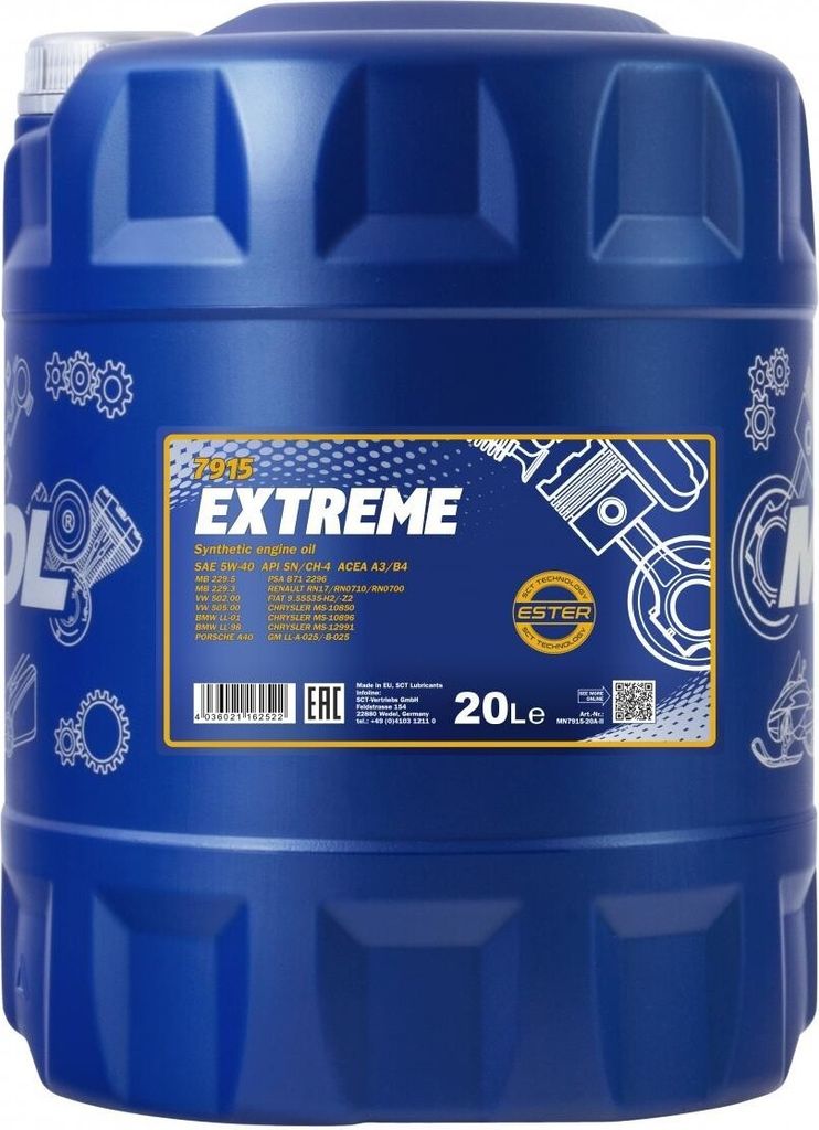 Extreme 5W-40 (20L) 20L