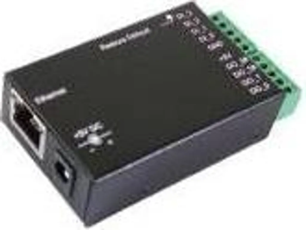 Exsys EX-6011 - Adaptateur Ethernet vers 8 E/S Digitales Rail DIN