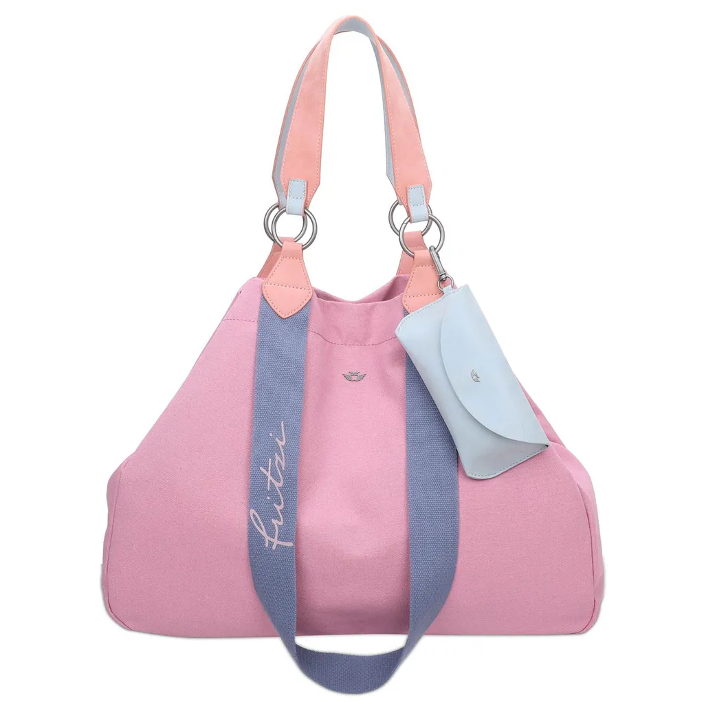Fritzi aus Preußen Izzy Shopper Canvas Rosy - Borsa Lavoro Vegan - 4