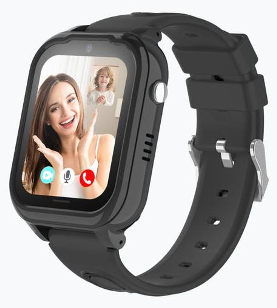 Protectly Kinder Smartwatch mit GPS & SOS-Taste – WhatsApp & SMS – 4G GPS Tracker Uhr