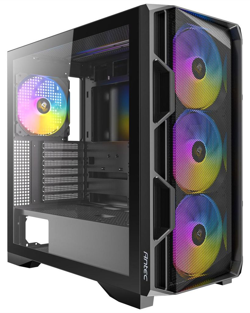 ANTEC AX-1000 ARGB Gaming E-ATX, ATX, Micro-ATX, ITX Mid Tower PC Gehäuse, schwarz