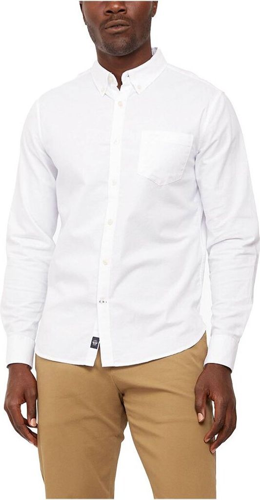 Dockers Oxford 2.0 Langarmhemd Weiß S Mann Weiß S