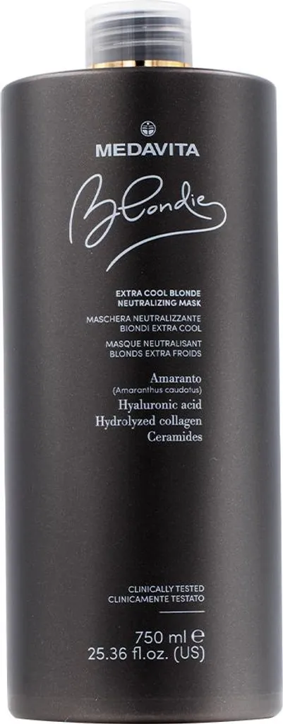 Masque neutralisant blonds enrichi en acide hyaluronique