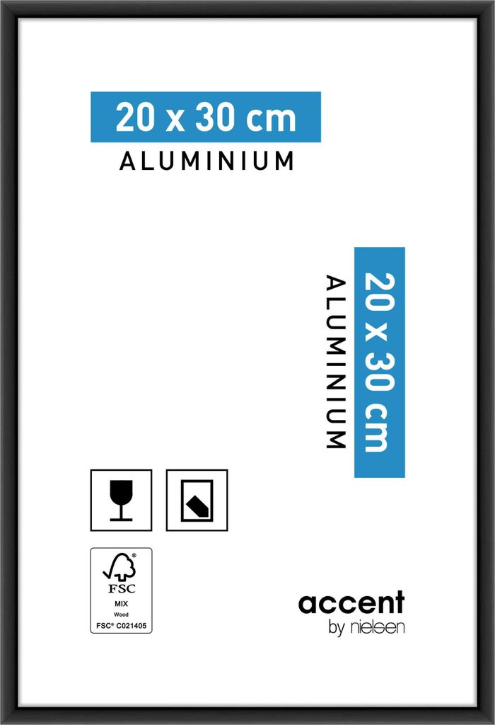 accent by nielsen Aluminium Bilderrahmen Accent, 20x30 cm, Produktbild 