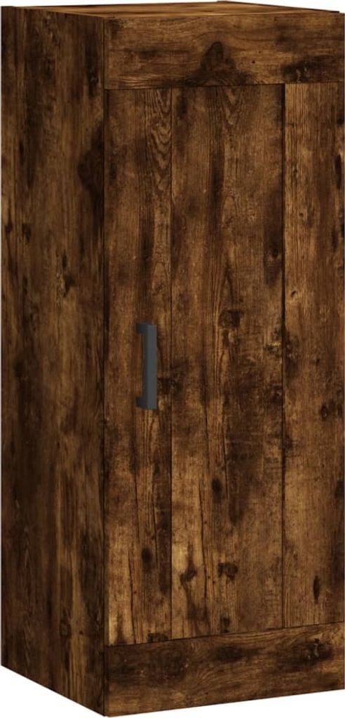 Wandschrank Räuchereiche 34,5x34x90 cm Holzwerkstoff