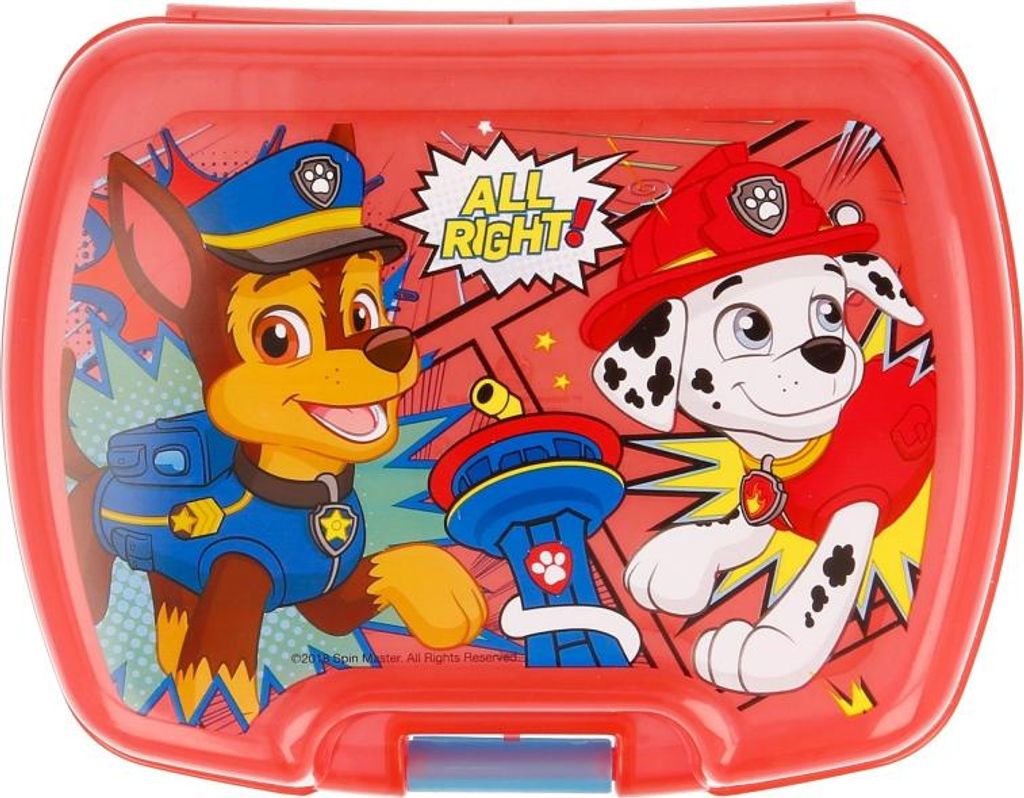 PAW Patrol - Brotdose - Lunchbox - 1500ml - Rot