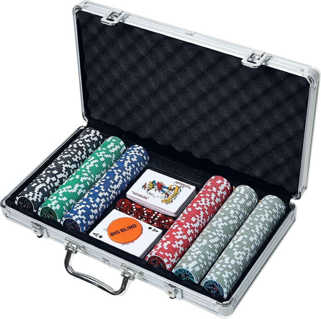 Pokerová sada NG v hliníkovém kufříku, 300 Chi Obrázek produktu 