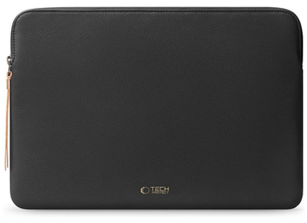 Tech-Protect Fleece Laptop-Tasche 13-14- Schwarz