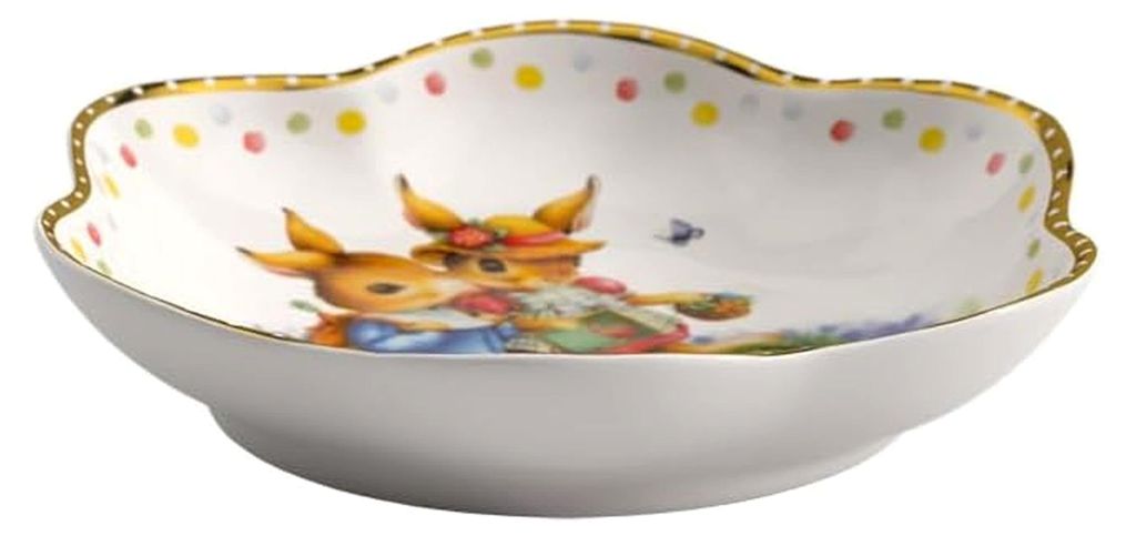 Jahresschale 2025 Bunt, Keramikschale, Ostern Deko, Limitiertes Sammlerstück, Premium Porzellan