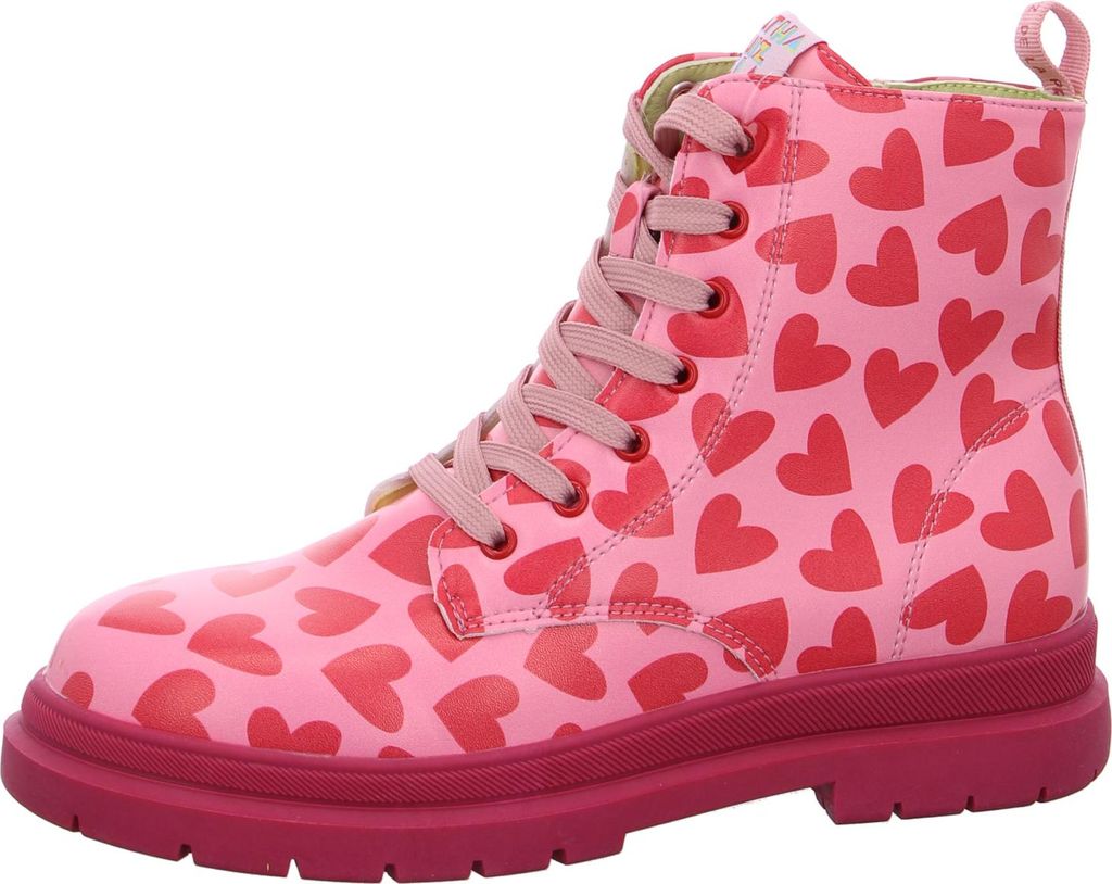 Garvalin Mat Schnürstiefel Rosa