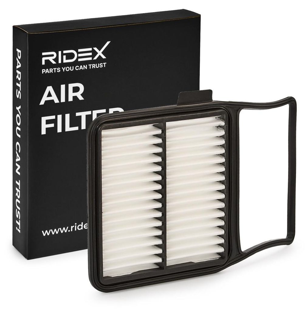 RIDEX 8A0219 Luftfilter für TOYOTA PRIUS Liftback (NHW20) Produktbild 