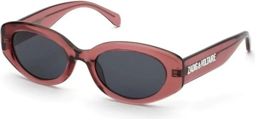 Lunettes de soleil Zadig&Voltaire pour femme - Look décontracté rose