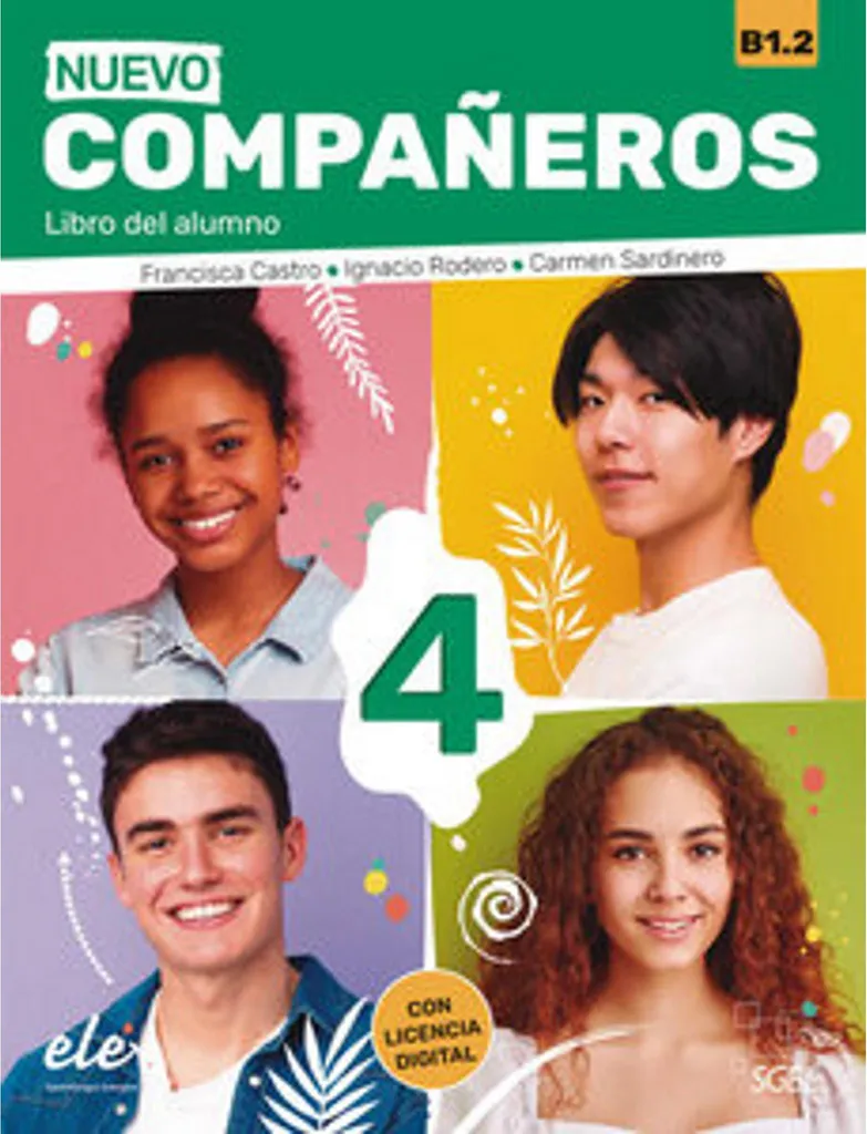 Manuel scolaire Nuevo Compañeros 4 Livre élève et accès numérique inclus