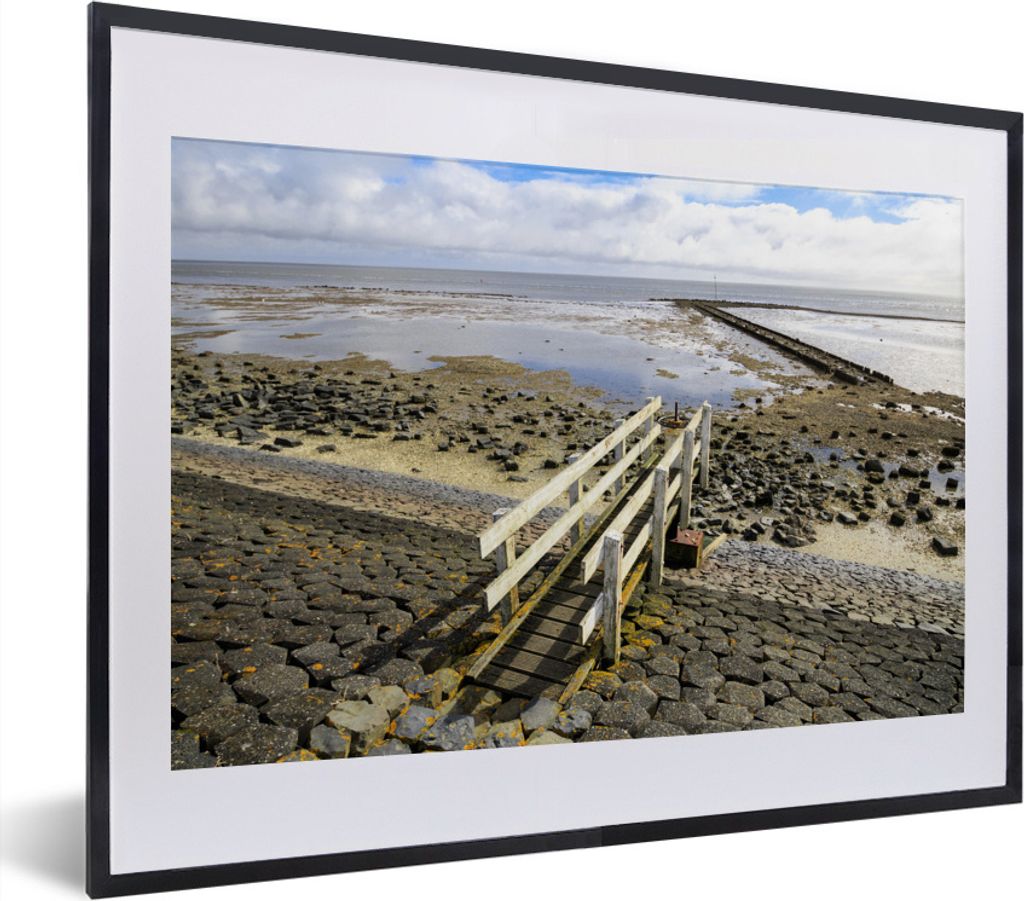 MuchoWow® MuchoWow® Gerahmtes Poster Aufwachen auf Vlieland Produktbild 