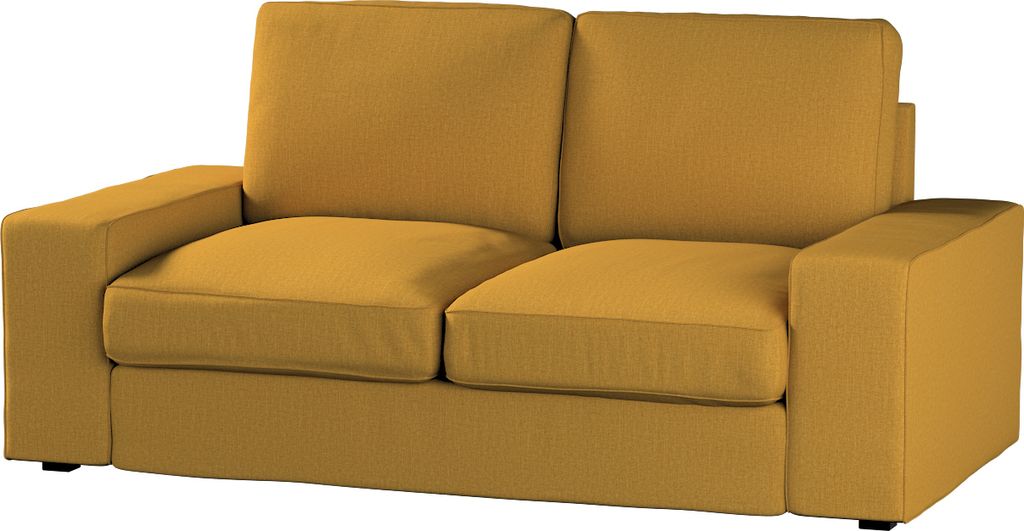 Dekoria Bezug für Kivik 2-Sitzer Sofa, senfgelb, Bezug für Sofa Kivik 2-Sitzer