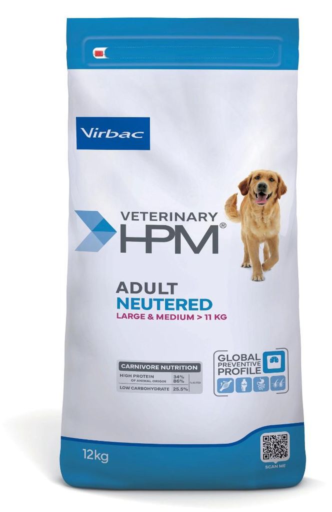 Virbac Adult tered Large & Medium Dog 12kg Trockenfutter Produktbild 
