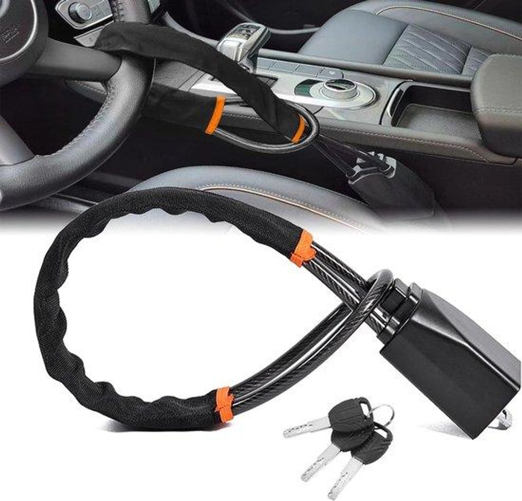 Universelles Sicherheitssystem für Autos, SUVs und Golfkarren - 17-Zoll (ca. 43,2 cm) - Compact und leichtes Sicherheitssystem mit multifunktional...