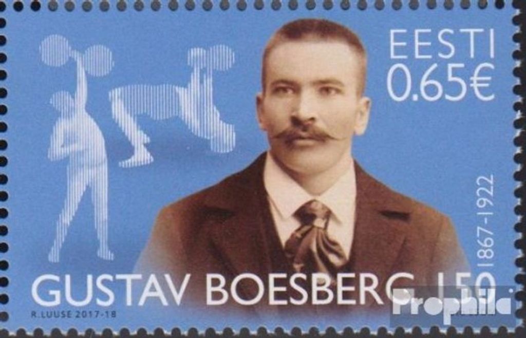 Briefmarken Estland 2017 Mi 895 (kompl.Ausg.) postfrisch Boesberg