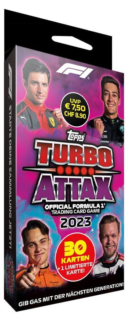 Topps - Turbo Attax Formel 1 2023 - 1 Blister