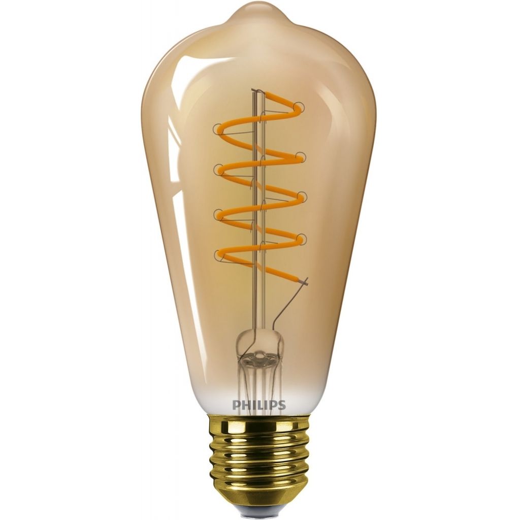 Philips Filament-Lampe Bernstein 25W ST64 E27, 4 W, 25 W, Produktbild 