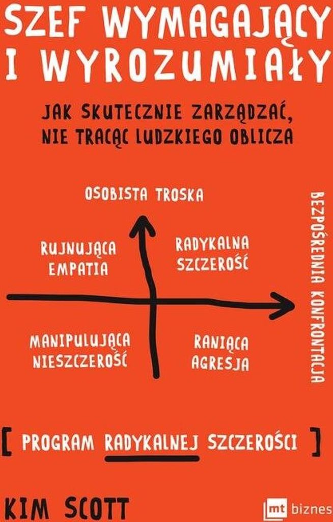 Anspruchsvolle und verständnisvolle Chefin Kim Scott (Buch auf Polnisch)