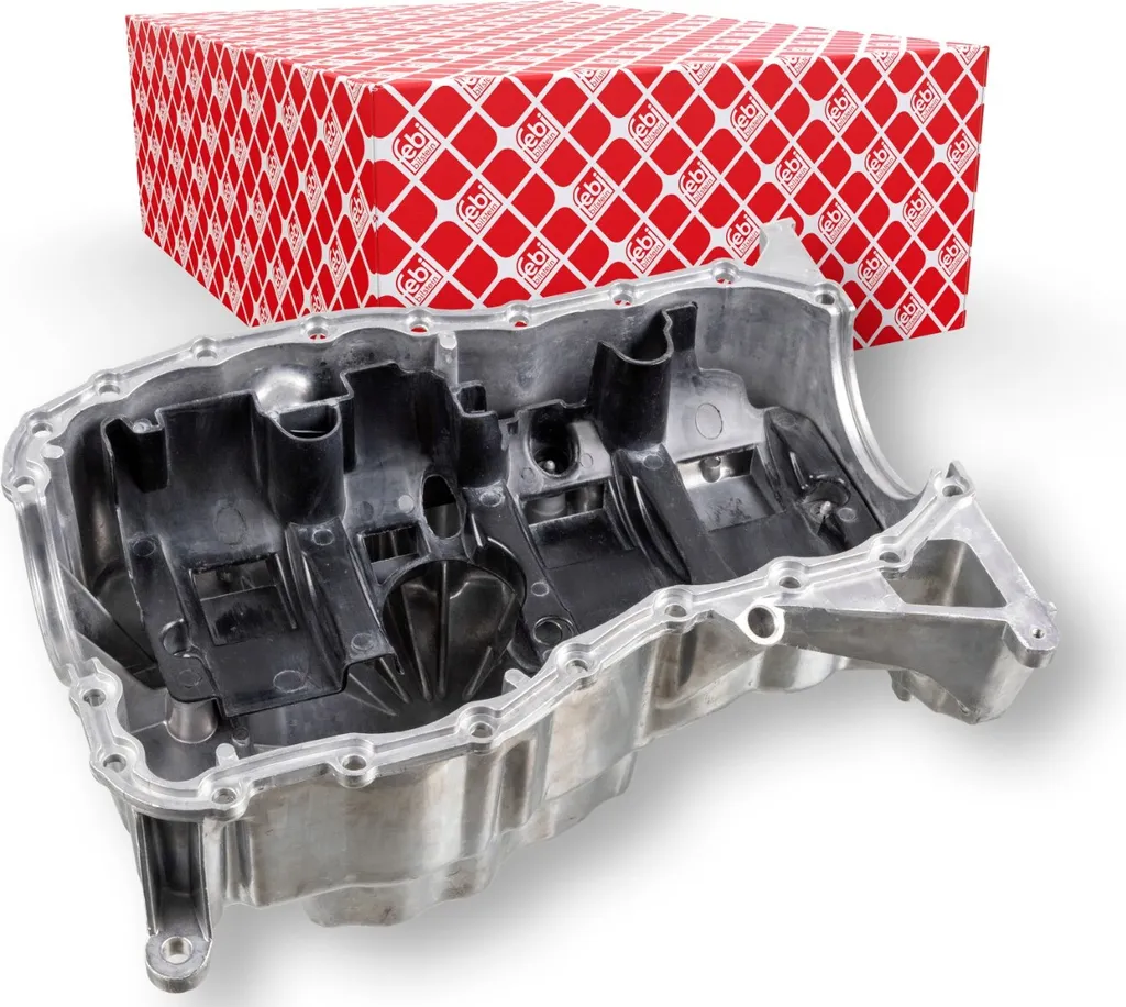 Carter d'huile FEBI 177588 en aluminium moulé pour moteur Renault Clio