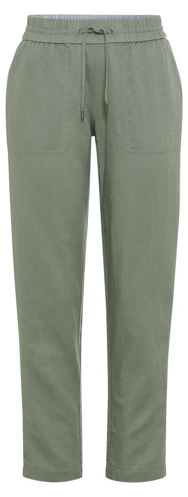 Olsen GmbH ( 10) Trousers Casual Cropped Khaki Khaki 40