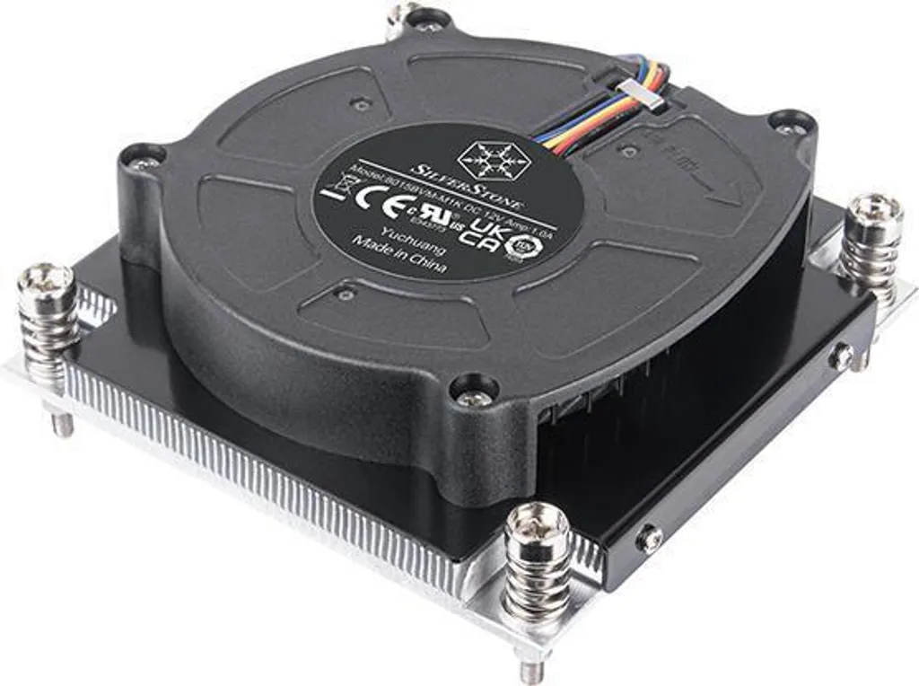 Silverstone SST-XE01-1700A Sistema di raffreddamento per computer Processore di raffreddamento ad aria 8 cm Nero 1 pezzo (SST-XE01-1700A)