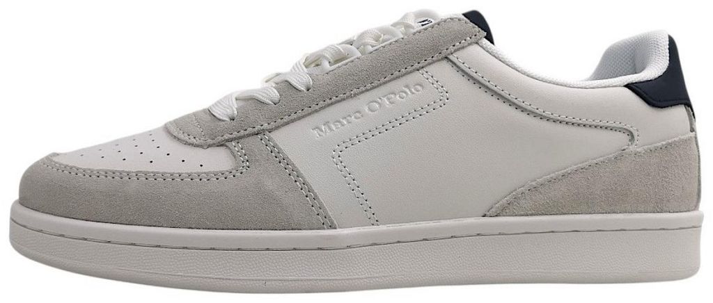 Marc O'Polo Sneaker sportlicher Schnürer Weiß in Gr. 43 Produktbild 