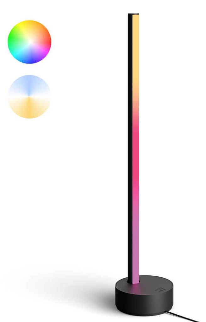 Philips Hue Gradient Signe tafellamp, zwart Productafbeelding 