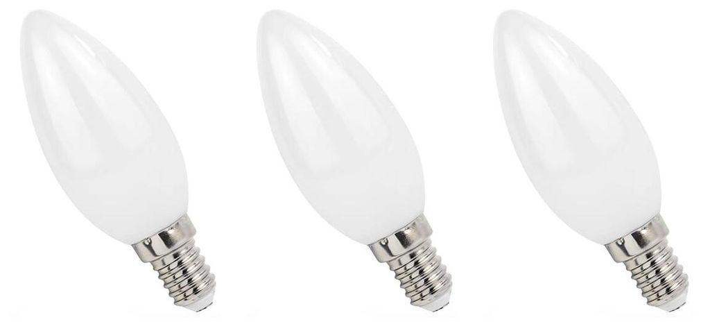 Spectrum E14 LED Lampe 1W 100lm 2700K Warmweiß 230V 3 Stück Produktbild 