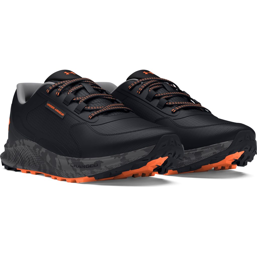 Under Armour Men's UA Bandit Trail 3 Running Shoes Black/Orange Blast 42 Traillaufschuhe