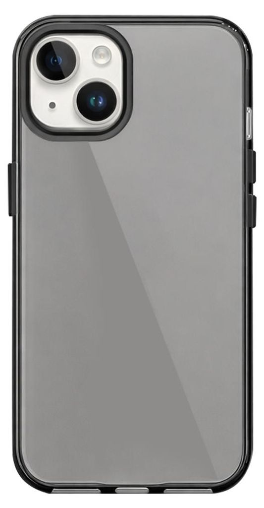 Rhinoshield, Stoßfeste JellyTint Hülle für Apple iPhone 15, Schwarz transparent