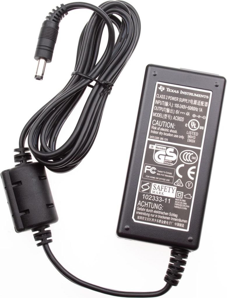 TI-XX AC9200 Netzadapter ohne Kaltgerätekabel, 4A, 6V, für Produktbild 