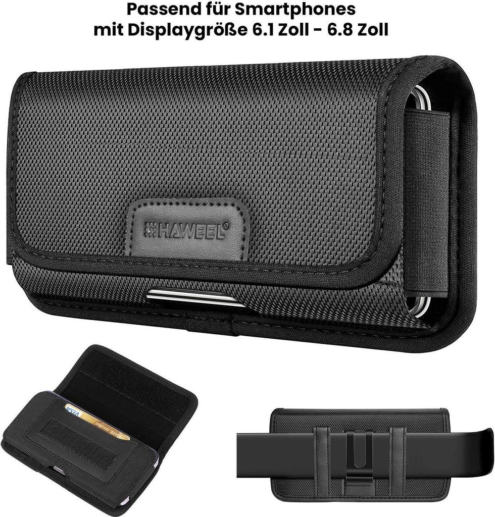 Gürteltasche Handytasche Querformat MATADOR Leder Apple IPhone X