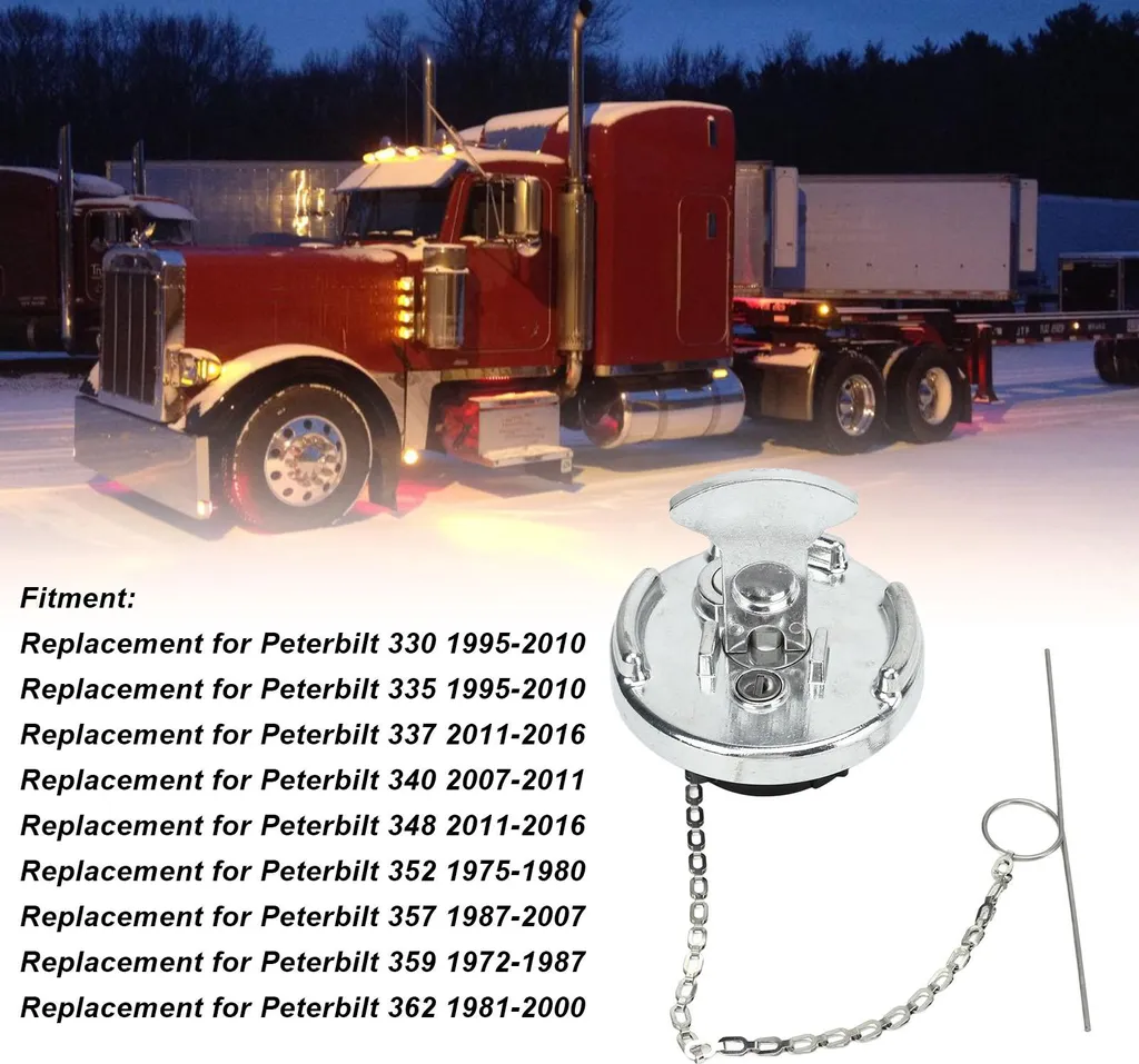 Évitez les fuites de gasoil avec ce bouchon verrouillable Peterbilt