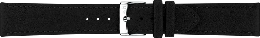 Bracelet de Montre Confortable 18mm Debussy Fait Main Boucle Argentée