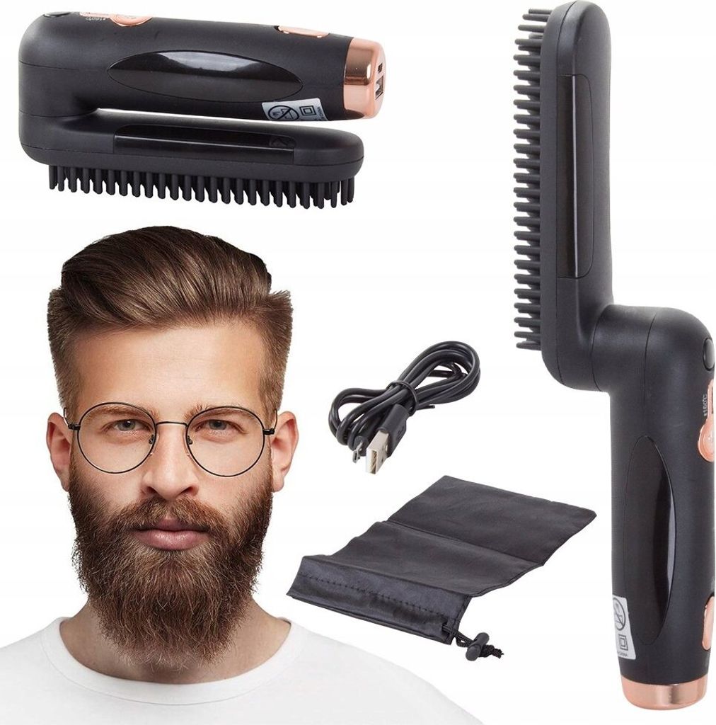 Verk 24164 Bartglättungskamm und Haarbürste Produktbild 