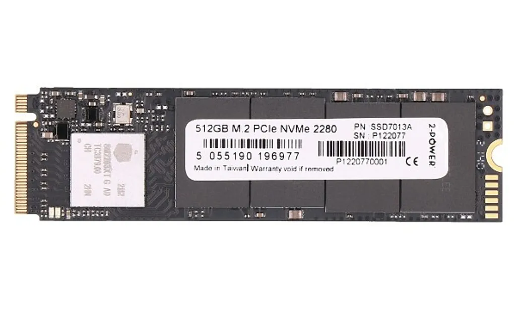Miglior Upgrade PC: SSD 512GB 2-POWER M.2 NVMe PCIe | Solo €/GB