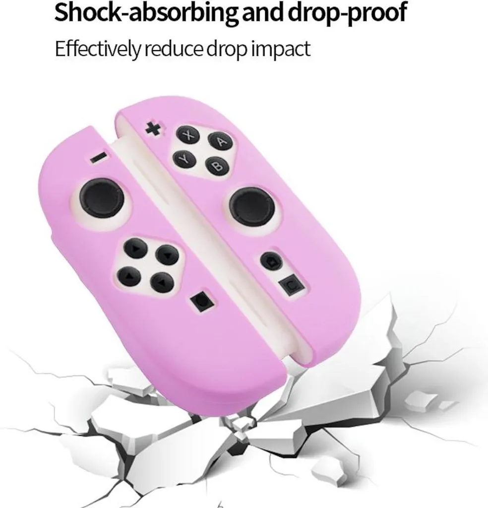 Grip Silicone Viola per Joy-Con Switch 2 | Controllo Professionale - 3