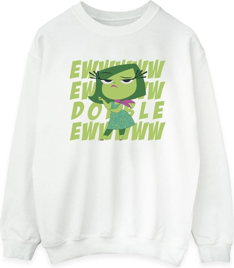 Inside Out 2 - "Eww" Sweatshirt für Damen BI54835 (XL) (Weiß)