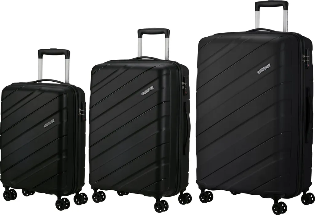 Valise American Tourister Jetdriver 3.0 Noir à Damiers Taille L M S