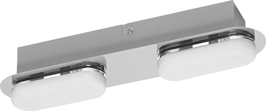 Ledvance LED Smart+ badlamp Orbis Wall Duplo, zilver, IP44, Productafbeelding 