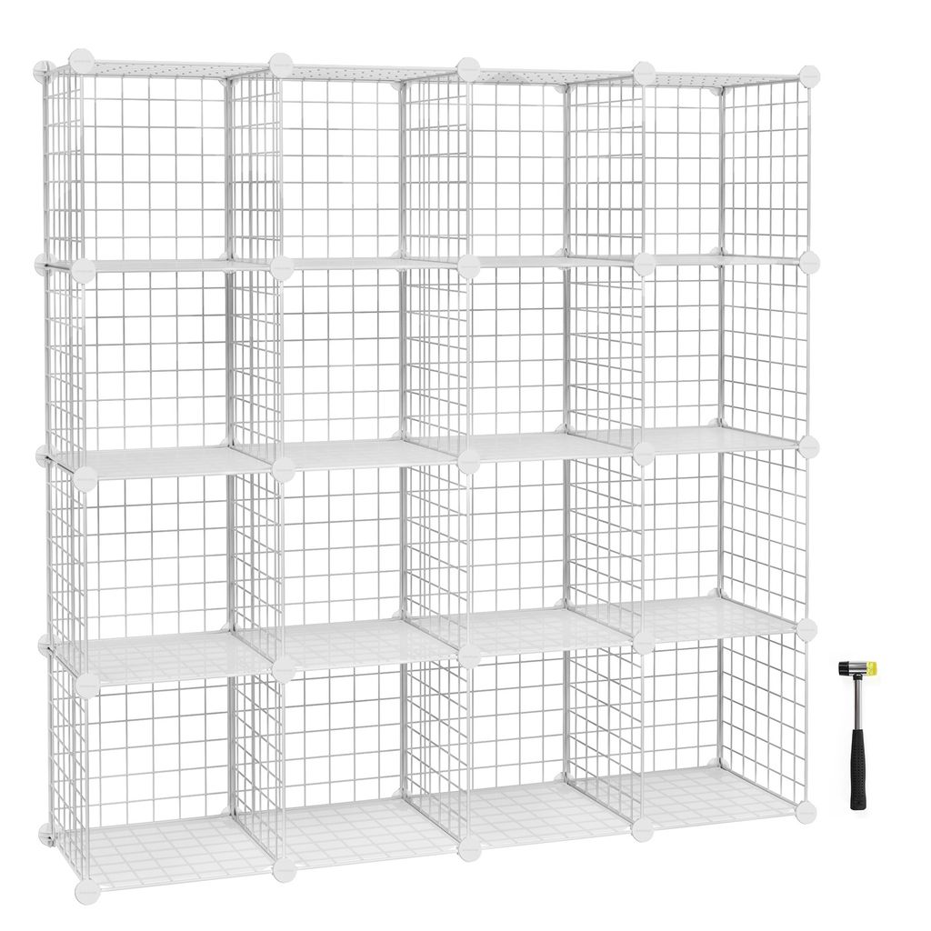 SONGMICS Regalsystem Steckregal, 16 Würfel Produktbild 