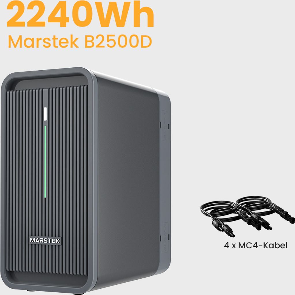Elektrownia balkonowa Marstek B2500-D Magazynowanie 2240 Wh Zdjęcie produktu 
