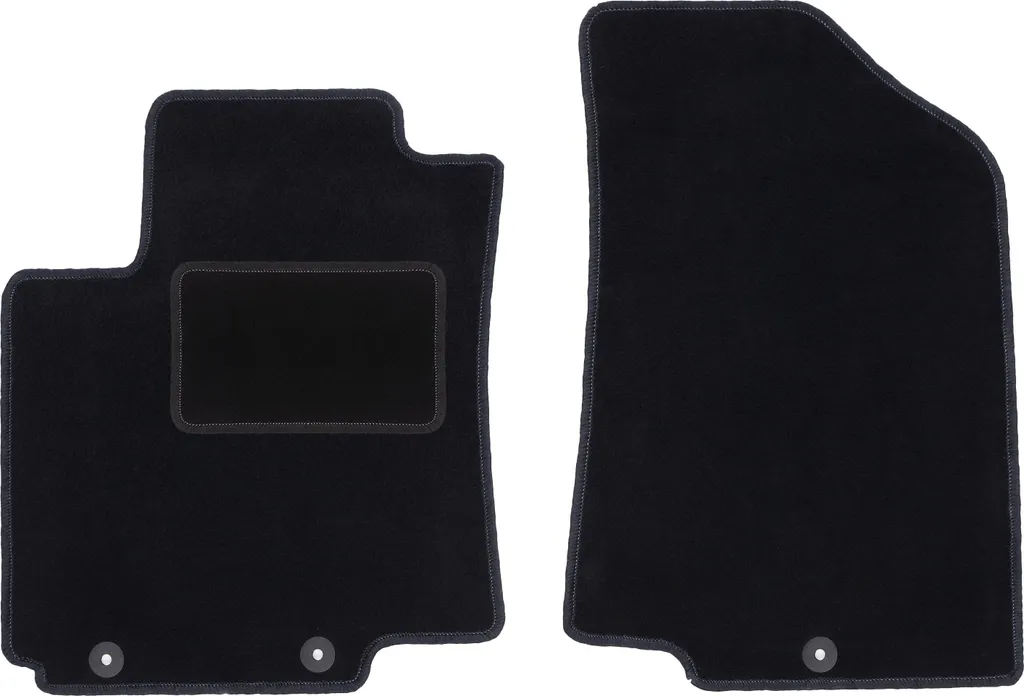 Tappetini Auto Anteriori Hyundai i20 II (dal 2014) in Velluto Nero