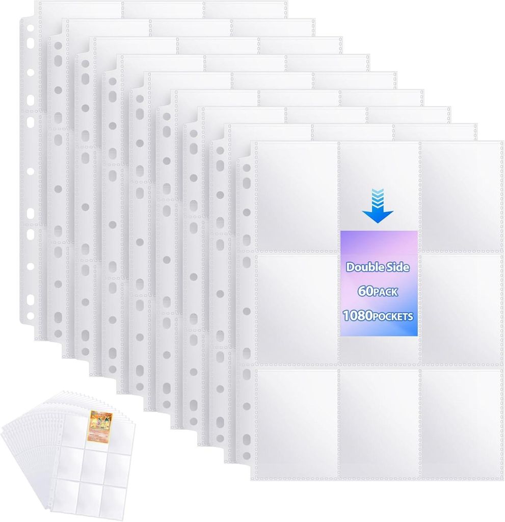 Sammelkarten Hüllen, 60 stück Transparent Sammelkarten Produktbild 
