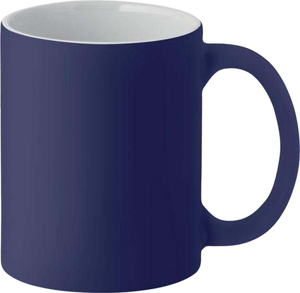 MidOcean - Kaffeebecher "Dublin", Matt, 300ml MO211 (Einheitsgröße) (Dunkelblau)