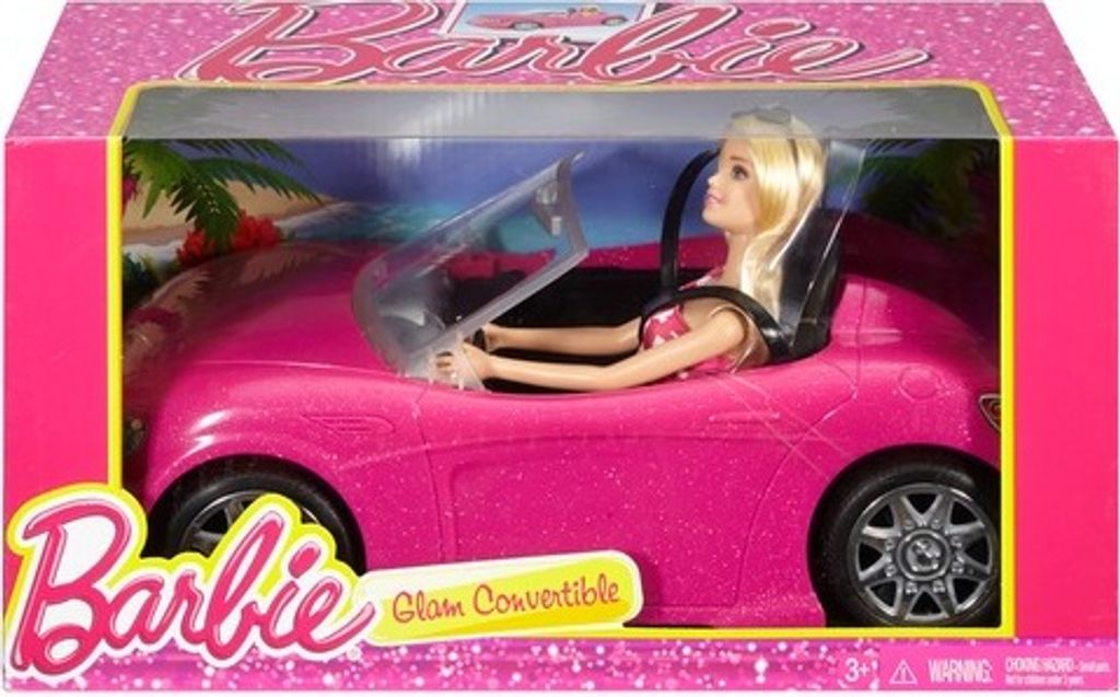 BARBIE AUTO LUXURY CABROLET DOLLY CAR Barbie set s bábikou Obrázok produktu 